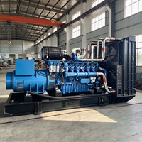 Groupe électrogène diesel Weichai 2000KW/2500KVA 60HZ 480V, refroidi par eau, pour stations de production d'énergie à fonctionnement continu