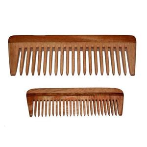 Peigne à cheveux en bois fait à la main antique design élégant classique moderne logo personnalisé imprimé en gros Design pour hommes - Product Image 4