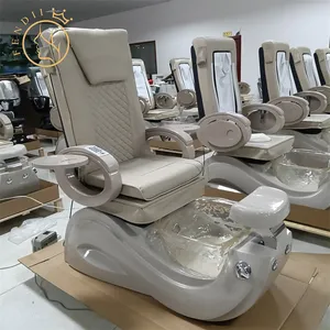 Salon Furniture Luxury Gold Pedicure Chairs For Men