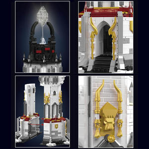 Street View 16055 Vintage World Center Lighthouse Edición Iluminada, Juguete de Plástico para Armar, Rompecabezas Creativo - Product Image 3