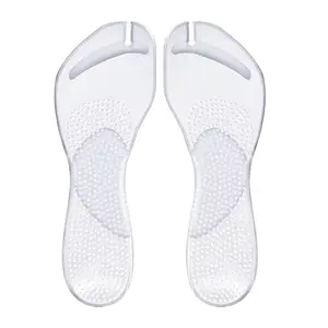 Sandalet ve Flip-flop için kemer desteği görünmez jel yastık tabanlık
