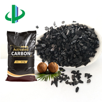 Charbon actif granulaire en coque de noix de coco avec iode 1000 pour la récupération de l'or CIP CIL - Vente en gros usine