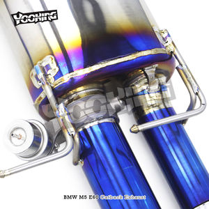 Escape Catback personalizado para <span class=keywords><strong>BMW</strong></span> <span class=keywords><strong>M5</strong></span> E60 <span class=keywords><strong>V10</strong></span> 5,0 2003-2010 Valvetronic Tuning tubo de titanio silenciador SISTEMA DE Escape - Product Image 4