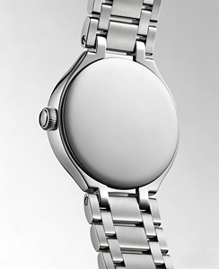 Reloj de Pulsera de Cuarzo con Visualización de Fecha en Números Romanos y Correa de Acero Inoxidable para Mujer, Uso Diario Formal, Longinesing - Product Image 4