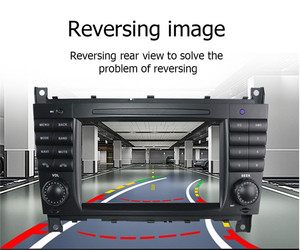 L'<span class=keywords><strong>autoradio</strong></span> 2 Din 8 pouces lecteur multimédia est adapté pour <span class=keywords><strong>Mercedes</strong></span> Benz classe C <span class=keywords><strong>W203</strong></span> CLC 2004-2007 <span class=keywords><strong>autoradio</strong></span> WIFI BT DSP stéréo 1 - Product Image 4