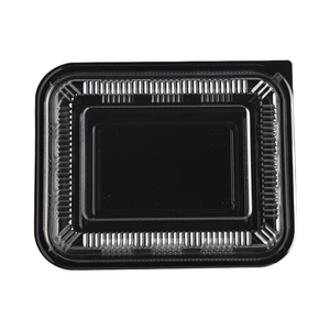 Nhà máy cung cấp rond hình chữ nhật vuông nhựa dùng một lần Bento lấy đi container thức ăn nhanh Bento Hộp Ăn Trưa - Product Image 3