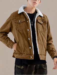 แจ็กเก็ตยีนส์กันลมสำหรับทุกเพศแบบพรีเมียมปรับแต่งได้เทรนด์แฟชั่นฤดูใบไม้ผลิมีกระเป๋าหลายช่องซิปลายพรางโลโก้ด้านหน้า - Product Image 2