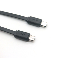 Cable de Extensión Micro USB a Micro USB Macho de Cobre Puro de Alta Transferencia Personalizado Profesional para Teléfono, Computadora y Cámara