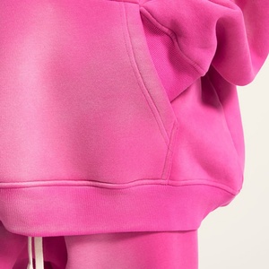 Fabricants de vêtements personnalisés de haute qualité, sweat à capuche décontracté en coton 100% avec effet délavé, épaules tombantes, unisexe, style hip-hop, pour l'hiver, ODM - Product Image 6