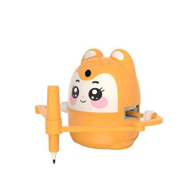 Smart Drawing Robot for Kids Voice Interactive Educational Drawing Machine Montessori Painting Learning Toys Camera Rechargeable
