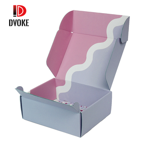 Boîtes d'emballage d'expédition écologiques recyclées personnalisées, découpe sur mesure offerte, boîte d'expédition en papier épais - Product Image 1