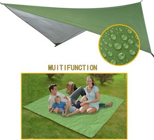 Hamaca de Camping con Toldo Impermeable y Red, Hamaca Portátil Doble para Árbol, para Viajes al Aire Libre e Interiores - Product Image 3