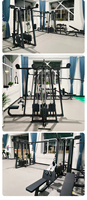 Machine d'exercice multifonctionnelle 8 stations de haute qualité pour jambes, dos et poitrine – Équipement de fitness et de musculation pour salle de sport
