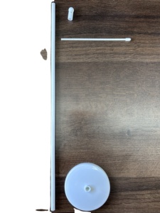 ออกแบบฟรี พิมพ์ดิจิทัลคุณภาพสูง ผ้าโพลีเอสเตอร์ 100% ธงมินิโนโบริสั่งทำขนาด 10x30 ซม. พร้อมเสาธงไฟเบอร์กลาส สำหรับโฆษณา - Product Image 2