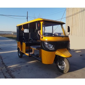 Motorized Tricycles 200Cc Car Bajaj Keke New Closed Tricycle Taxi Motorcycle Electrique <b>Gasoline</b> Passenger - Product Image 4