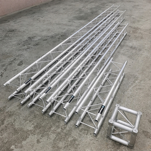 Cho K24 Mini 200X200Mm Bạc Dj Ánh Sáng Sân Khấu Hệ Thống Hợp Kim Nhôm Vuông Spigot <span class=keywords><strong>Truss</strong></span> Tuv Chứng Nhận Nhiệm Vụ Nặng Nề - Product Image 1
