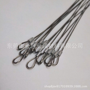 Stainless Steel Wire Rope With Die <b>Cast</b> Terminal Heads 304 Material Right <b>Handed</b> Twist For Replace Repair - Product Image 2