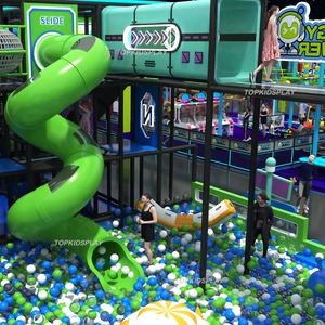 Parco Giochi per Bambini Indoor di Alta Qualità Topkidsplay, Materiale PVC, Dimensioni Personalizzabili per Centri Commerciali, Certificato ISO9001 - Product Image 2