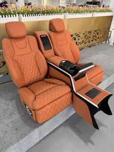 Sièges arrière de voiture pliables multifonctionnels en cuir de luxe DOS, style MBS, design personnalisé, sièges pliables - Product Image 4