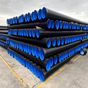 Tubo Corrugato a Doppia Parete in HDPE, Tubo per Scarico Acque Reflue e Ventilazione di Grande Diametro 400mm, Uso Comunale Hebei - Product Image 2