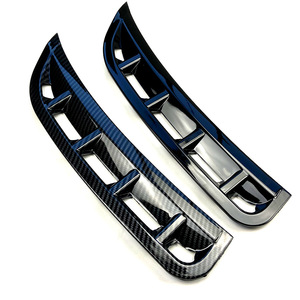 Mercedes-Benz GLE W167 C167 2019-2023 AMG Front Bumper Air Intake Wind Blade Piano Black ABS Exterior Modification - Product Image 5