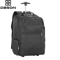 Sac à dos de voyage à roulettes avec compartiments pour ordinateur portable pour adultes