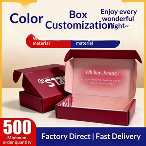 Cajas de Cartón Impresas Personalizadas, Embalaje de Cartón Corrugado a Color e Impresión de Cajas de Papel Personalizadas de Fábrica - Product Image 3