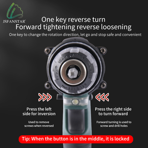 Modelo económico 21V potencia inalámbrica 10mm taladro de impacto eléctrico con 2 baterías - Product Image 4
