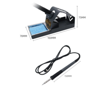 Station de Soudage OSS T12-X PLUS Fer à Souder Électronique avec Pointes T12 pour Réparation de Cartes PCB et Outils de Réparation de Soudure de Carte Téléphonique