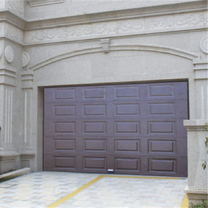 Puerta de Garaje Enrollable Negra de 9x8 pies con Motor y Polea, de Rápida Apertura - Product Image 3