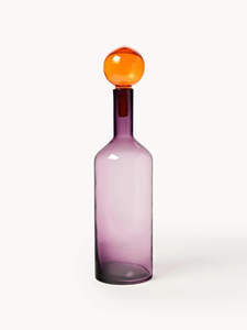 Decantador de Vidrio de Borosilicato de Alta Calidad, Colorido, Soplado a Mano, con Tapa de Bola Creativa, para Vino y <span class=keywords><strong>Whisky</strong></span>, Apto para Lavavajillas - Product Image 6