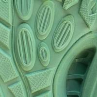 Semelle extérieure de chaussure de sport EVA allemande à crampons côtelés, talonnette embossée, coque de protection, personnalisable OEM, résistante à l'eau