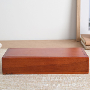 Caja de Almacenamiento de Bambú Rectangular Hecha a Mano para Joyería, Relojes y Gafas - Product Image 3