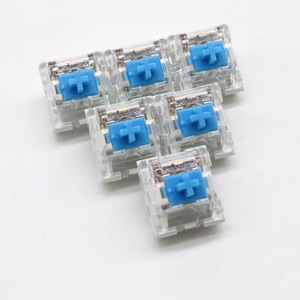 Interrupteur bleu anti-poussière avec/sans broches pour clavier mécanique, bouton anti-stress - Product Image 3