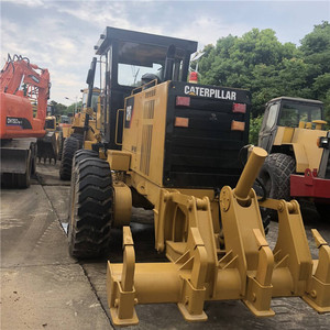 รถเกรดเดอร์มือสอง Caterpillar 140K กำลัง 140 แรงม้า อุปกรณ์ปรับระดับถนน มีสินค้าในสต็อกที่เซี่ยงไฮ้ พร้อมสำหรับการขนส่งแบบตู้คอนเทนเนอร์ - Product Image 3
