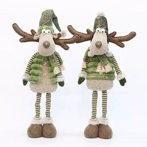 Niño y Niña elfos vacaciones lindo estante de felpa Juguetes Divertidos niños estatuilla decoraciones, <span class=keywords><strong>Navidad</strong></span> invierno decoración festiva e <span class=keywords><strong>intercambio</strong></span> de regalos - Product Image 1