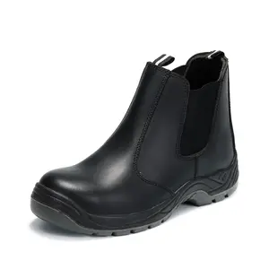 Botas de trabajo de acero sin encaje, estándar australiano, SRC, seguridad industrial, RS8569