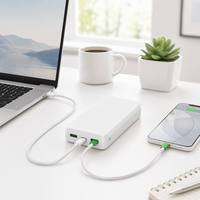 Power Bank Ukalun 20000mAh 2x USB-A Type-C PD 20W SCP 22.5W, 4 Indikator LED, Tersedia Siap Kirim Grosir
