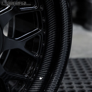 Ruote per autovetture in fibra di carbonio ruota profonda parabola cerchi in lega di alluminio per BMW Audi urus gtr 18 20 21 22 24 26 pollici forgiata - Product Image 5