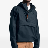 Coupe-vent de poche à fermeture éclair pour hommes, veste coupe-vent de qualité supérieure, vente en gros,