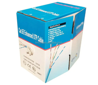 Câbles de communication Feiboer pour réseau extérieur LAN, boîte de 305 m, rouleau RJ45 Cat 5 Cat7 Cat6e Cat 5 Cat 7 Ethernet SFTP UTP