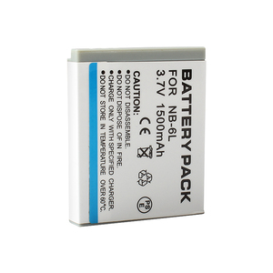 Pour appareils photo numériques Canon <span class=keywords><strong>PowerShot</strong></span> S90 SD770 D10 IXUS 85IS, accessoire, batterie rechargeable Li-ion 3,7 V 1500 mAh, pack de batteries NB-6LH NB6L - Product Image 6