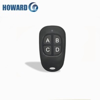 Télécommande universelle sans fil 433 MHz pour porte de garage électrique à 4 boutons
