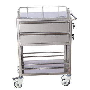 Supporto Mobile 304 chirurgico medico acciaio inox 3 strati carrello strumenti - Product Image 4