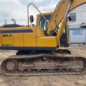รถขุดไฮดรอลิกแบบตีนตะขาบ SDLG E6135F มือสอง คุณภาพสูง ผลิตในจีน น้ำหนัก 13 ตัน พร้อมเครื่องยนต์และปั๊มยันมาร์ ขาย - Product Image 2