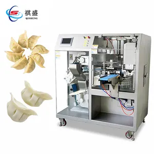 Fully Automatic Dumpling Large Capacity Forming Production Line Maker Auto Gyoza Commercial Restaurant Shaping Making Machine