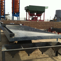 Équipement d'extraction aurifère à petite échelle Concentrateur gravitaire Séparateur d'or Moulin à plaques humides et table vibrante
