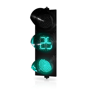 Maßgefertigte 200mm Rot-Grüne Kugel mit Countdown-LED-Ampeln für Straßensicherheit - Product Image 1