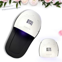 Lampe UV à double usage de qualité supérieure, amovible, 48W haute puissance, 30 LED pour le séchage du gel, pour salon et usage domestique