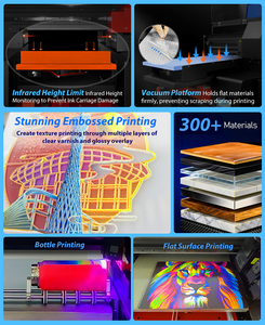 Stampante UV DTF Flatbed A3 Refinecolor Più Venduta per Adesivi, Cover per Telefono, Tumbler, Palline da Golf e Stampa su Acrilico per Piccole Imprese - Product Image 3